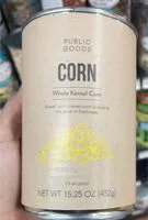 Mängden socker i Whole Kernel Corn