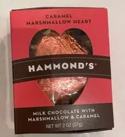 Mängden socker i Caramel marshmallow heart