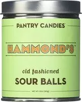 Mängden socker i Hammonds old fashioned sour balls