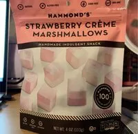Mängden socker i Strawberry crème marshmallow
