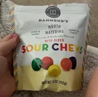 Mängden socker i SOUR CHEWS