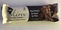 Mängden socker i Bar slim variety sampler brownie crunch