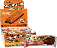 Mängden socker i Smarte Carb Protein Bar, Peanut Butter Crunch