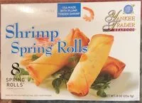 Mängden socker i Shrimp Spring Rolls