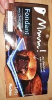 Mängden socker i Fondant au chocolat Mmmm