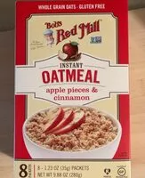 Mängden socker i Apple Pieces & Cinnamon Instant Oatmeal