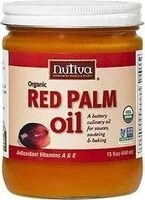 Mängden socker i Organic fair trade certified red palm oil