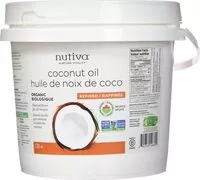Mängden socker i Nutiva oil coconut refined