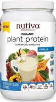 Mängden socker i Plant protein superfood for shakes and smoothies vanilla