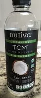 Mängden socker i Nutiva tcm aceite de coco