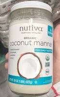Mängden socker i Organic coconut manna