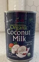 Mängden socker i Organic coconut milk