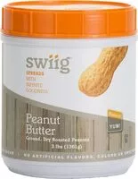 Mängden socker i Natural peanut butter