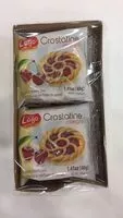 Mängden socker i Gastone lago tarts with cherry jam crostatine
