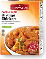 Mängden socker i Family size orange frozen chicken