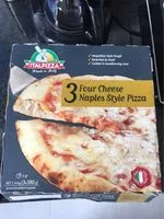 Mängden socker i Italpizza 3 Four Cheese Naples Style Pizza 380g
