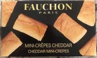 Mängden socker i Mini-crêpes cheddar
