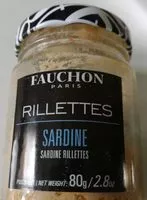 Mängden socker i Rillettes de sardines
