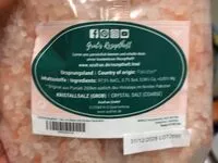 Mängden socker i Rosa Kristallsalz grob (Himalaya)