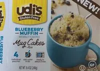 Mängden socker i Blueberry muffin mug cakes mix