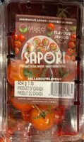 Mängden socker i Sapori sweet cocktail tomatos