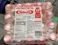 Mängden socker i Yakult