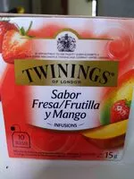 Mängden socker i Chá morango, manga