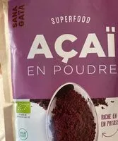 Mängden socker i Açaï En Poudre Bio - 100 G - Sana Gaïa