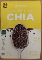 Mängden socker i Graines De Chia Bio - 500 G - Sana Gaïa