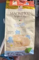 Mängden socker i Magnifico wafer cubes