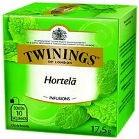 Mängden socker i Chá Hortelã Twinings Infusions Caixa 17,5g 10 Unidades