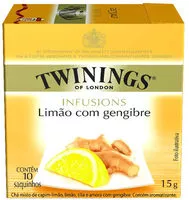 Mängden socker i Chá Limão Com Gengibre Twinings Infusions Caixa 15g 10 Unidades