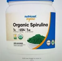 Mängden socker i Organic Spirulina