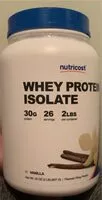 Mängden socker i Whey protein isolate