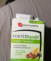 Mängden socker i FortéDigest Cube Transit