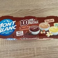 Mängden socker i Crème Mont blanc multiple variete