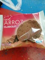 Mängden socker i Tortitas de arroz con chocolate con leche