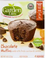 Mängden socker i Veggie muffins zucchini chocolate