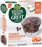 Mängden socker i Veggies made great double chocolate muffins