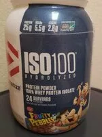Mängden socker i ISO100 HYDROLYZED PROTEIN POWDER FRUITY PEBBLES