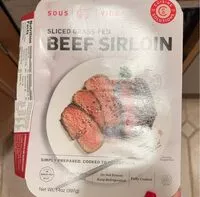 Mängden socker i Beef sirloin