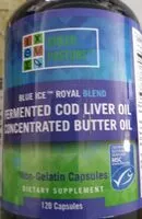 Mängden socker i Huile de foie de morue et beurre clarifié