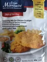 Mängden socker i Assaisonnement pour escalope de poulet