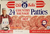 Mängden socker i Old Folks Country Sausage