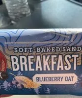 Mängden socker i Soft-baked sandwich breakfast bar Blueberry Oat