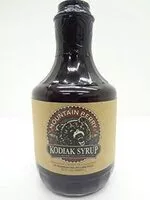 Mängden socker i Mountain berry kodiak syrup