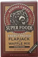 Mängden socker i Super foods flapjack and waffle mix
