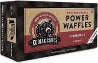 Mängden socker i Cinnamon power waffles frozen waffles