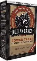 Mängden socker i Power cakes chocolate chip flapjack & waffle mix-
