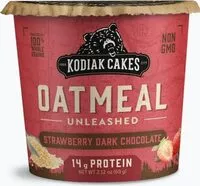 Mängden socker i Strawberry dark chocolate unleashed oatmeal